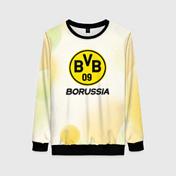 Свитшот женский Borussia Абстракция кружочки, цвет: 3D-черный