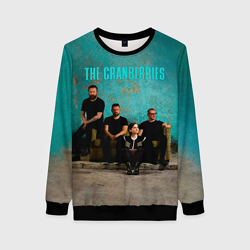 Женский свитшот Something Else - The Cranberries / 3D-Черный – фото 1