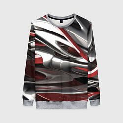 Свитшот женский Блестящие фигуры, цвет: 3D-меланж