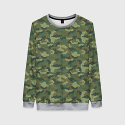 Женский свитшот Милитари звезда мини