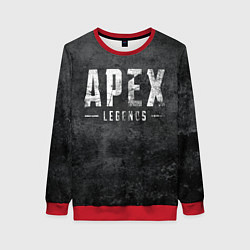 Свитшот женский Apex Legends grunge, цвет: 3D-красный
