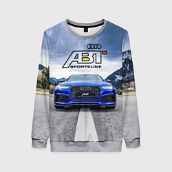 Женский свитшот Audi ABT - sportsline на трассе