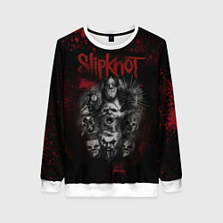 Женский свитшот Slipknot dark red