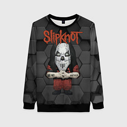 Свитшот женский Slipknot seven art, цвет: 3D-черный