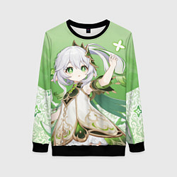 Свитшот женский Nahida Genshin Impact, цвет: 3D-черный