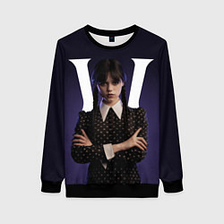 Женский свитшот W - значит Wednesday