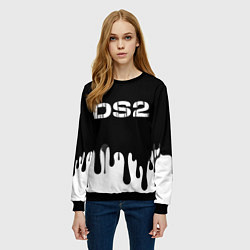Свитшот женский Death Stranding 2 - Хиралий, цвет: 3D-черный — фото 2