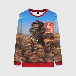 Женский свитшот Fallout 4 Power Armor x-01
