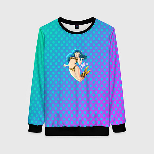 Женский свитшот Lum urusei yatsura / 3D-Черный – фото 1