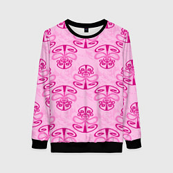 Женский свитшот Розовый орнамент