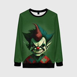 Свитшот женский Король и шут карлик шут, цвет: 3D-черный