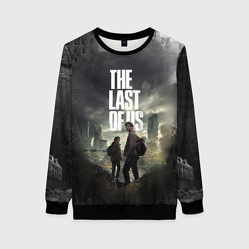 Женский свитшот TV series The last of us / 3D-Черный – фото 1