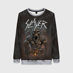 Свитшот женский Slayer rock monster, цвет: 3D-меланж