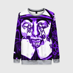 Свитшот женский F**K, цвет: 3D-меланж