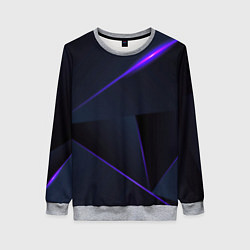 Женский свитшот Geometry stripes neon stiil
