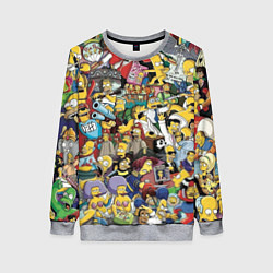 Женский свитшот Simpsonhistory