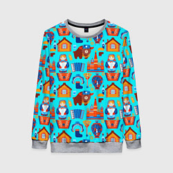 Женский свитшот Народный быт России