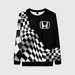 Женский свитшот Honda racing flag