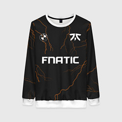 Женский свитшот Форма Fnatic молнии