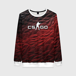 Женский свитшот CS GO dark red