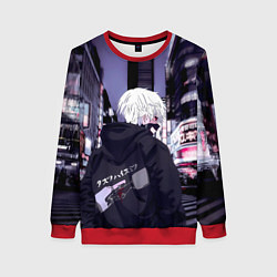 Свитшот женский Kaneki Ken, цвет: 3D-красный