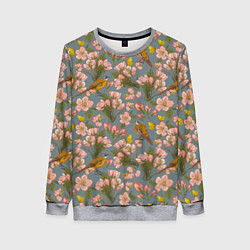 Женский свитшот Жёлтые трясогуски