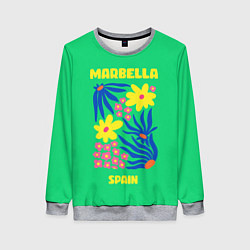 Женский свитшот Марбелья - Испания