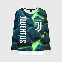 Женский свитшот Juventus green neon