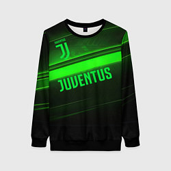 Женский свитшот Juventus green line