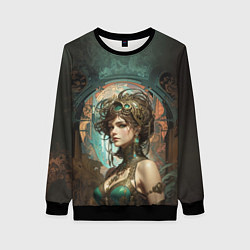 Женский свитшот Изумрудная жрица