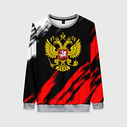 Женский свитшот Russia stripes