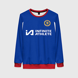 Свитшот женский Энцо Фернандес форма Челси 23-24 домашняя, цвет: 3D-красный