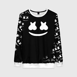 Свитшот женский Marshmello black collection, цвет: 3D-белый