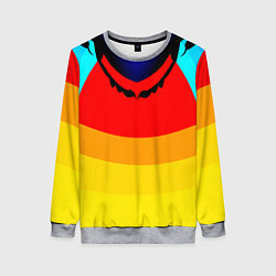 Женский свитшот Цветные фигуры