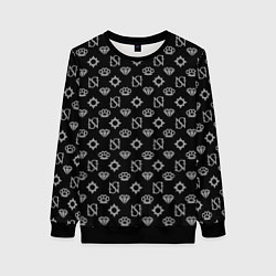 Женский свитшот Sessanta Nove pattern