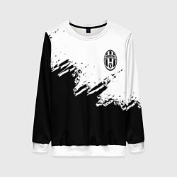 Женский свитшот Juventus black sport texture