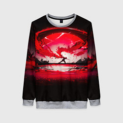 Женский свитшот Танец в последних лучах солнца