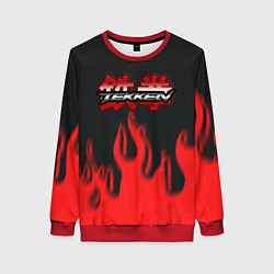 Женский свитшот Tekken fire fighting game
