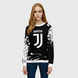 Свитшот женский Juventus краски белые, цвет: 3D-белый — фото 2