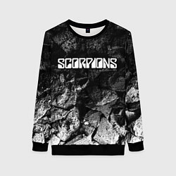 Свитшот женский Scorpions black graphite, цвет: 3D-черный