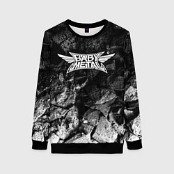 Женский свитшот Babymetal black graphite