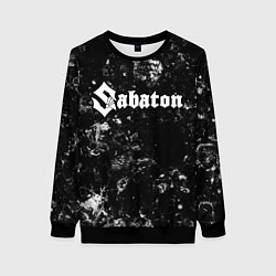 Свитшот женский Sabaton black ice, цвет: 3D-черный