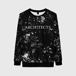 Свитшот женский Architects black ice, цвет: 3D-черный