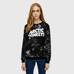 Свитшот женский Arctic Monkeys black ice, цвет: 3D-черный — фото 2