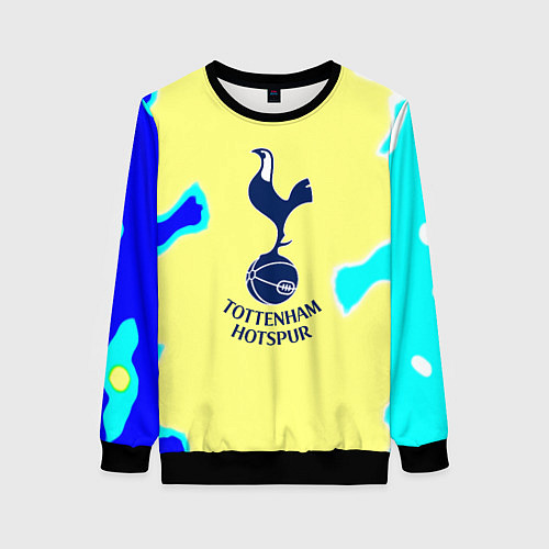Женский свитшот Тоттенхэм Хотспур футбольный клуб / 3D-Черный – фото 1
