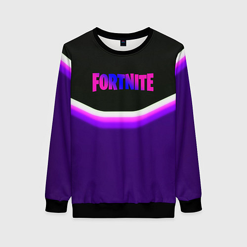 Женский свитшот Fortnite epic abstraction / 3D-Черный – фото 1