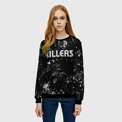 Свитшот женский The Killers black ice, цвет: 3D-черный — фото 2