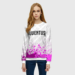 Свитшот женский Juventus pro football посередине, цвет: 3D-белый — фото 2