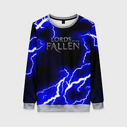 Женский свитшот Lord of the fallen steel storm
