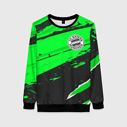 Свитшот женский Bayern sport green, цвет: 3D-черный